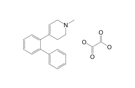 1-Methyl-4-(2-phenylphenyl)-1,2,3,6-tetrahydropyridine oxalate salt