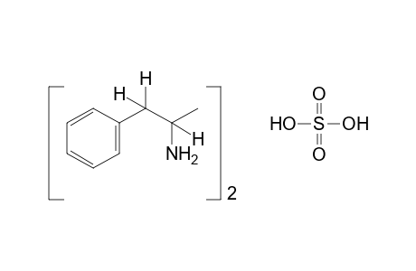 DL-alpha-methylphenethylamine, sulfate (2:1)