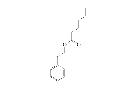 hexanoic acid, phenethyl ester