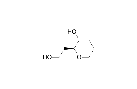 (2S,3R)-2-(2-hydroxyethyl)-3-oxanol
