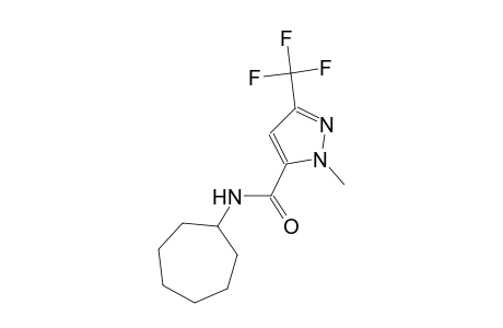 N-cycloheptyl-1-methyl-3-(trifluoromethyl)-1H-pyrazole-5-carboxamide