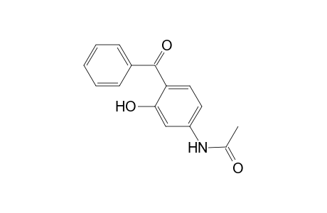 N-(4-benzoyl-3-hydroxyphenyl)acetamide