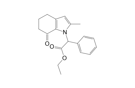 Ethyl 2-methyl-1,4,5,6-tetrahydro-7H-indol-7-oxo-1-(2'-phenyl)acetate