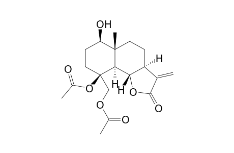 (1-R,4-S,5-S,6-S,7-S,10-R)-1-HYDROXY-4,14-DIACETOXYEUDESM-11-(13)-EN-6,12-OLIDE