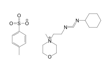 4-{2-{[(CYCLOHEXYLIMINO)METHYLENE]AMINO}ETHYL}-4-METHYLMORPHOLINIUMp-TOLUENESULFONATE