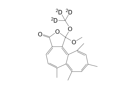 (PM,3SR)-3-Methoxy-3-[trideuterio]methoxy-9,11,13,15-tetramethyl-4-oxatricyclo[8.5.0.0(2,6)]pentadeca-1,6,8,10,12,14-hexaen-5-one