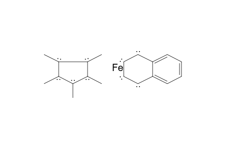 Iron, (.eta.-4-naphthalene)(.eta.-5-pentamethylcyclopentadienyl)-