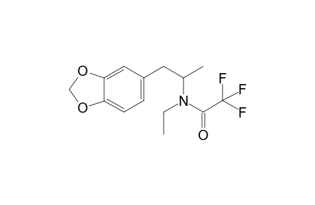 N-Ethyl-3,4-methylenedioxyamphetamine TFA