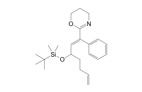 2-[3-(tert-Butyldimethylsilyloxy)-1-phenylhepta-1,6-dienyl]-5,6-dihydro-4H-[1,3]oxazine isomer