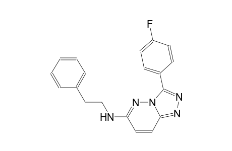 [1,2,4]triazolo[4,3-b]pyridazin-6-amine, 3-(4-fluorophenyl)-N-(2-phenylethyl)-