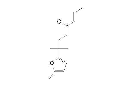 (E)-7-(2-(5-METHYLFURYL))-7-METHYL-2-OCTEN-4-OL