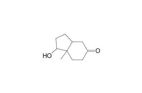 5H-Inden-5-one, octahydro-1-hydroxy-7a-methyl-