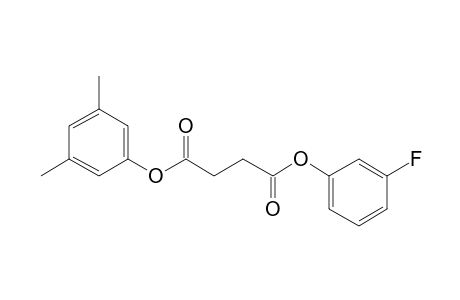 Succinic acid, 3,5-dimethylphenyl 3-fluorophenyl ester