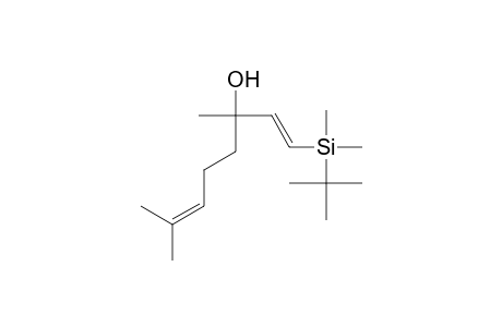 (E)-1-[(TERT.-BUTYL)-DIMETHYLSILYL]-3,7-DIMETHYL-1,6-OCTADIEN-3-OL