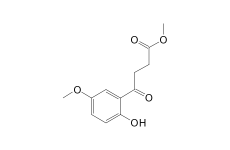 3-(6-hydroxy-m-anisoyl)propionic acid, methyl ester