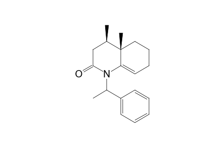 (4R,4aS)-4,4a-Dimethyl-N-(1-phenylethyl)-3,4,4a,5,6,7-hexahydroquinoline-2(1H)-one diasterisomer
