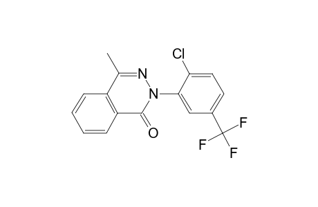 Phthalazin-1(2H)-one, 2-(2-chloro-5-trifluoromethylphenyl)-4-methyl-