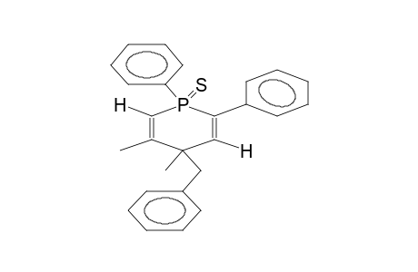 1,2-DIPHENYL-4,5-DIMETHYL-4-BENZYL-1,4-DIHYDROPHOSPHORINE SULPHIDE