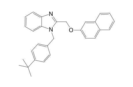 1-[(4-tert-butylphenyl)methyl]-2-[(naphthalen-2-yloxy)methyl]-1H-1,3-benzodiazole