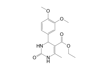 Ethyl 4-(3,4-dimethoxyphenyl)-6-methyl-2-oxo-1,2,3,4-tetrahydropyrimidine-5-carboxylate