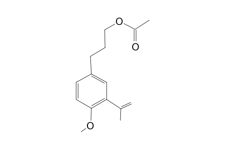 3-Isopropenyl-4-methoxyphenylpropyl - Acetate