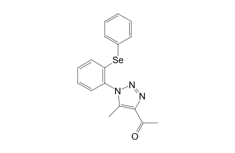 1-(5-Methyl-1-(2-(phenylselanyl)phenyl)-1H-1,2,3-triazol-4-yl)ethan-1-one