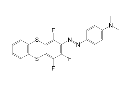 2-[4-(Dimethylamino)phenylazo]-1,3,4-trifluorothianthrene