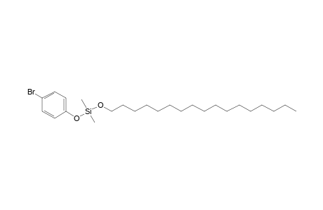 Silane, dimethyl(4-bromophenoxy)heptadecyloxy-