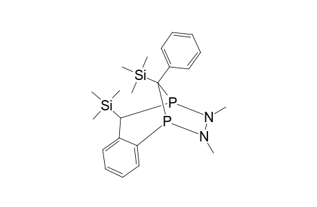 10,11-DIMETHYL-12-PHENYL-8,12-BIS-(TRIMETHYLSILYL)-10,11-DIAZA-1,9-DIPHOSPHATRICYCLO-[7.2.1.0(2,7)]-DODECA-2,4,6-TRIENE