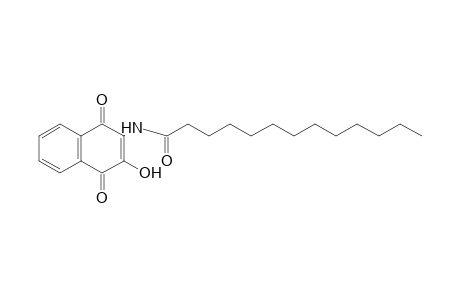 N-(1,4-Dihydro-1,4-dioxo-3-hydroxy-2-naphthyl)tridecanamide