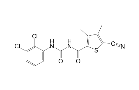 1-(5-Cyano-3,4-dimethyl-2-thenoyl)-3-(2,3-dichlorophenyl)urea