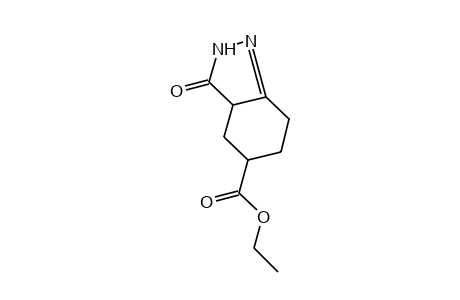 3,3a,4,5,6,7-HEXAHYDRO-3-OXO-2H-INDAZOLE-5-CARBOXYLIC ACID, ETHYL ESTER