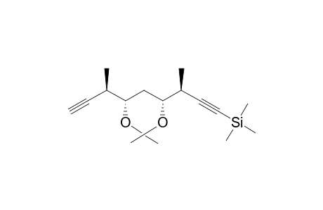 ((3S,4R,6S,7R)-4,6-dimethoxy-3,7-dimethylnona-1,8-diyn-1-yl)trimethylsilane