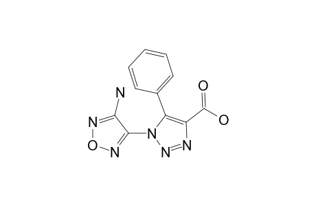 1-(4-Amino-furazan-3-yl)-5-phenyl-1H-[1,2,3]triazole-4-carboxylic acid