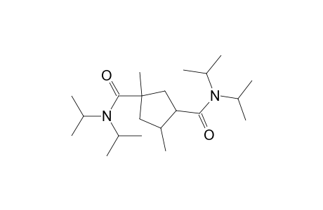 1,3-Cyclopentanedicarboxamide, 1,4-dimethyl-N,N,N',N'-tetrakis(1-methylethyl)-