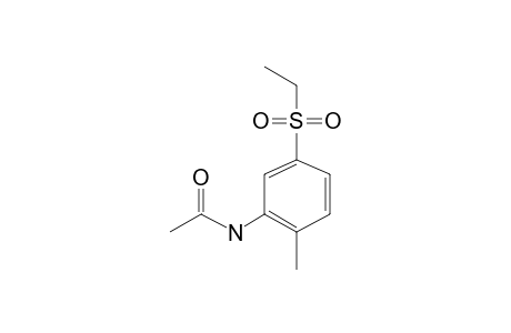 5'-Ethylsulfonyl-2'-methylacetanilide