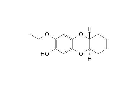 (5aR,9aR)-3-Ethoxy-5a,6,7,8,9,9a-hexahydrodibenzo[1,4]dioxin-2-ol