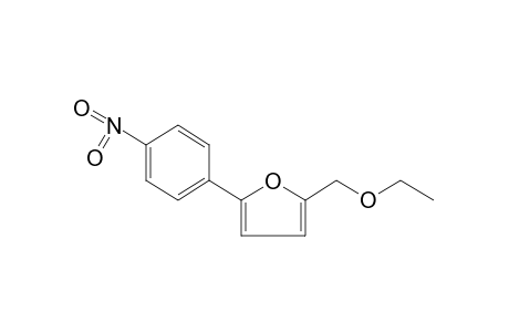 2-(ethoxymethyl)-5-(p-nitrophenyl)furan