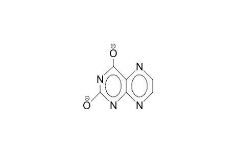 2,4-Dioxo-1,2,3,4-tetrahydro-pteridinate dianion