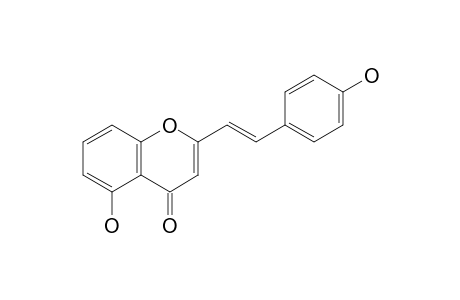 2-[(E)-2-(4-hydroxyphenyl)ethenyl]-5-oxidanyl-chromen-4-one