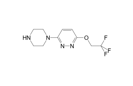 3-(1-Piperazinyl)-6-(2,2,2-trifluoroethoxy)pyridazine