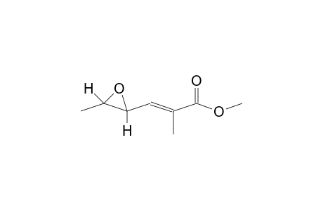 Methyl-(4R*,5R*,2E)-4,5-epoxy-2-methyl-2-hexenoate