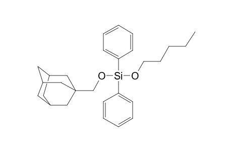 Silane, diphenyl(adamant-1-ylmethoxy)pentyloxy-