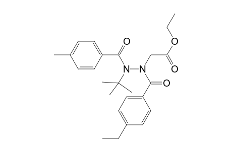 2-[[tert-butyl(p-toluoyl)amino]-(4-ethylbenzoyl)amino]acetic acid ethyl ester