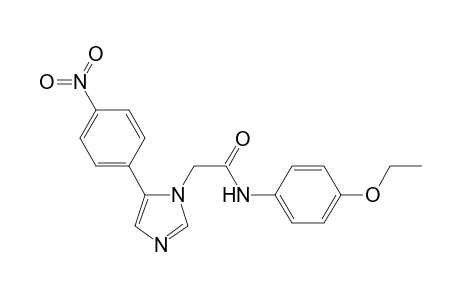 2-[5-(4-nitrophenyl)imidazol-1-yl]-N-p-phenetyl-acetamide