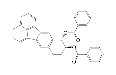 trans-8,9-Bis(benzoyloxy)-8,9,10,11-tetrahydrobenzo[k]fluoranthene