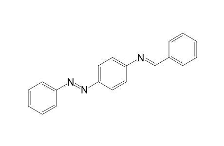 4-[(E)-Phenyldiazenyl]-N-[(E)-phenylmethylidene]aniline