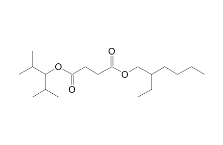 Succinic acid, 2-ethylhexyl 2,4-dimethylpent-3-yl ester