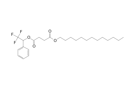 Succinic acid, 1-phenyl-2,2,2-trifluoroethyl tridecyl ester