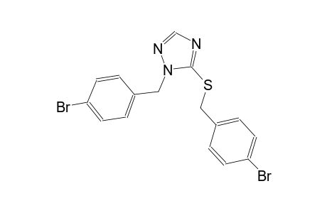 1H-1,2,4-triazole, 1-[(4-bromophenyl)methyl]-5-[[(4-bromophenyl)methyl]thio]-